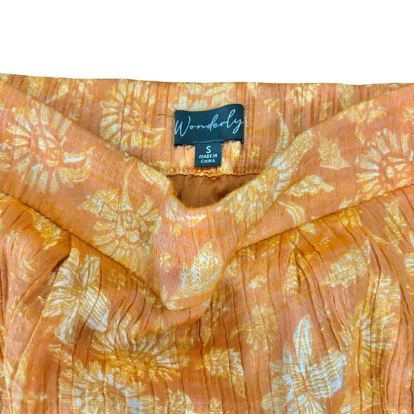 Wonderly Boho Flare Floral Pants - Picture 5 of 5